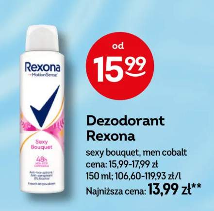 Dezodorant Rexona Men Cobalt +1 wariant