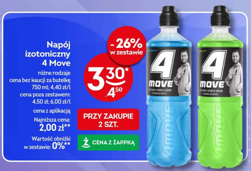 Napój izotoniczny 4 Move