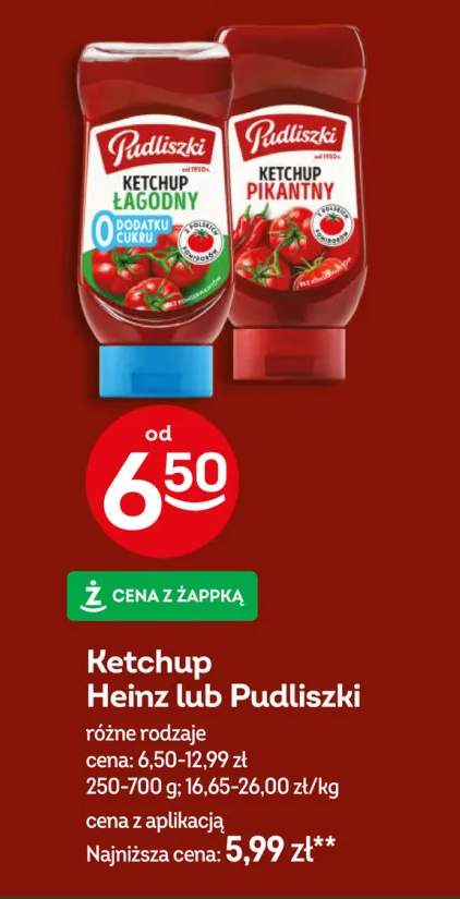 Ketchup Heinz +2 warianty