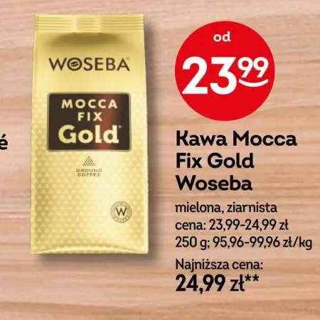 Kawa ziarnista Mocca Fix Gold Woseba +1 wariant