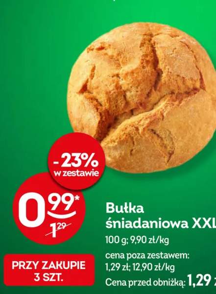 Bułka śniadaniowa XXL