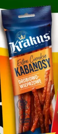 Kabanosy drobiowo-wieprzowe Krakus