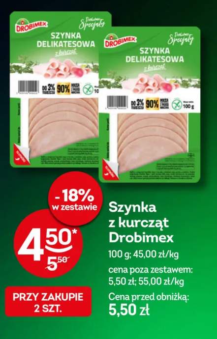 Szynka z kurcząt Drobimex
