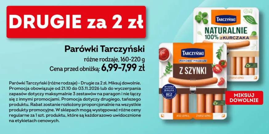Parówki Tarczyński