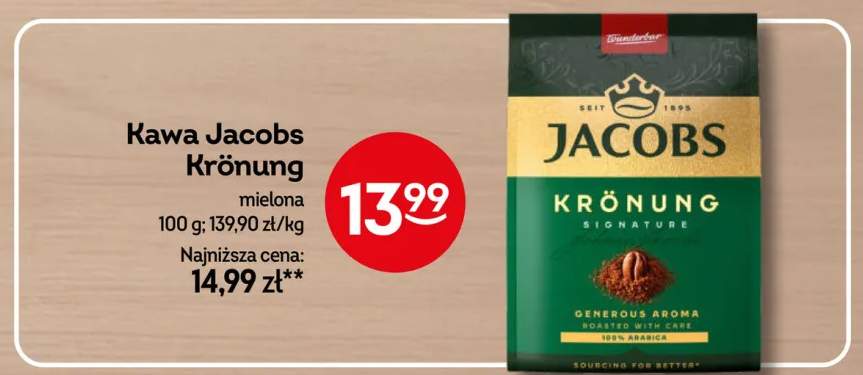 Kawa mielona Jacobs Krönung
