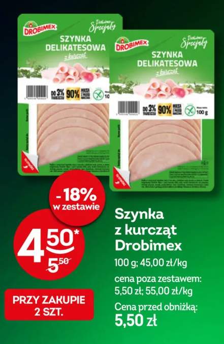 Szynka z kurcząt Drobimex