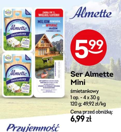 Ser Almette Mini śmietankowy