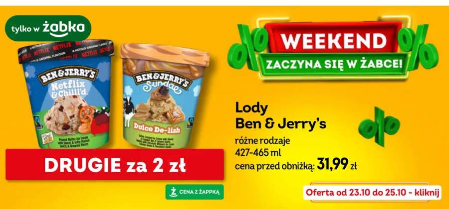 Lody Ben & Jerry's Netflix & Chilll'd +1 wariant