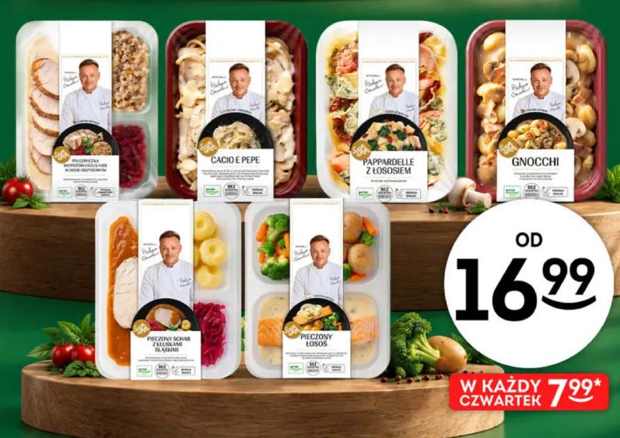 Polędwiczka wieprzowa sous-vide w sosie grzybowym Szamamm +5 wariantów