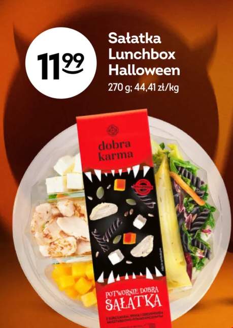 Sałatka Lunchbox Halloween Dobra Karma
