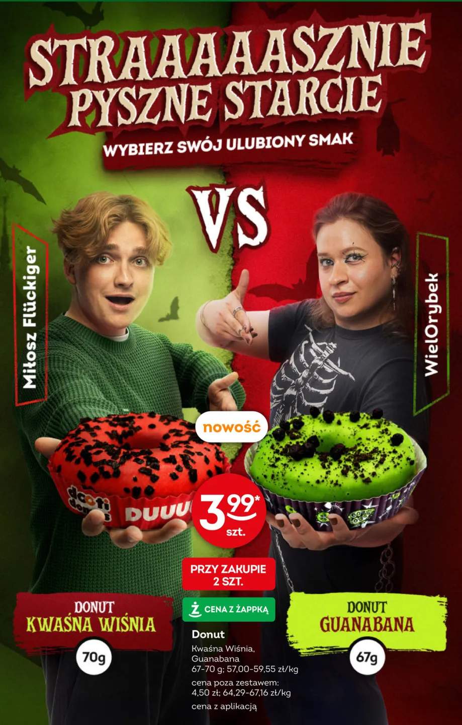 Donut Kwaśna Wiśnia Dooti Donuts +1 wariant