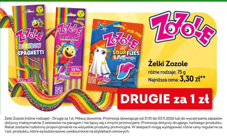 Żelki Zozole