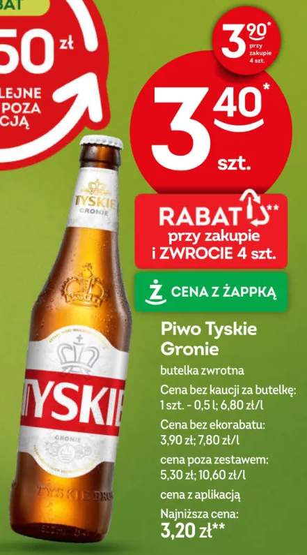 Piwo Tyskie Gronie