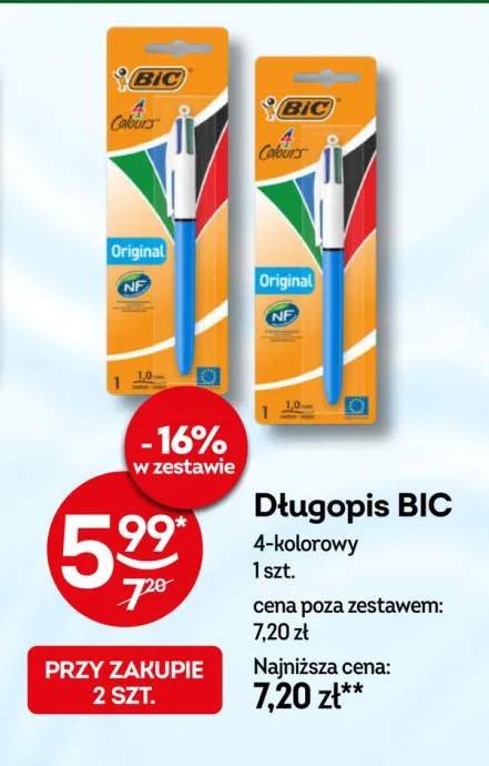 Długopis BIC 4-kolorowy